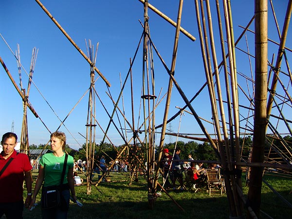 Ambiances du Paléo Festival 2005, mercredi 20 juillet 2005.