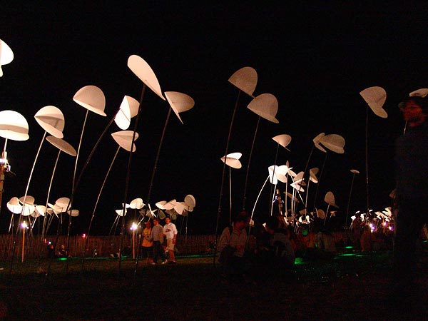 Ambiances du Paléo Festival 2005, jeudi 21 juillet 2005.