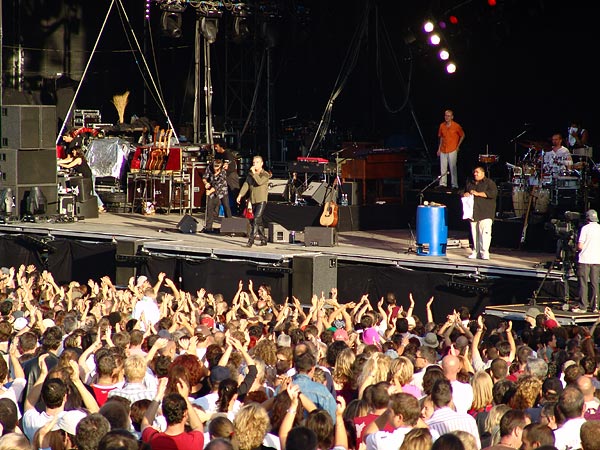 Paléo Festival 2005: Bernard Lavilliers, samedi 23 juillet, Grande Scène.