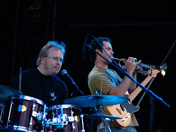 Paléo Festival 2005: Jamie Cullum, dimanche 24 juillet, Grande Scène.