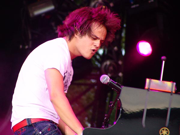 Paléo Festival 2005: Jamie Cullum, dimanche 24 juillet, Grande Scène.