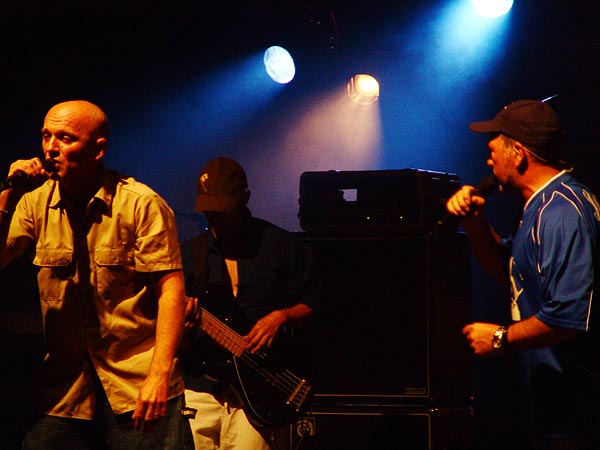 Massilia Sound System, «La Comedia Provençala« au World Music Festival d'Oron, samedi 30 juillet 2005.