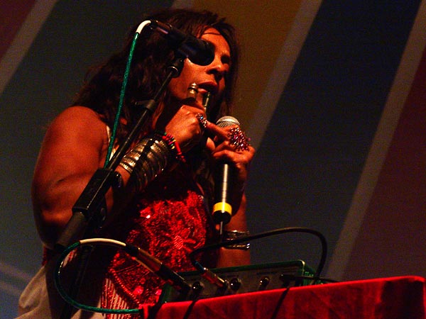 Zap Mama, urban ethnic soul au World Music Festival d'Oron, dimanche 31 juillet 2005.