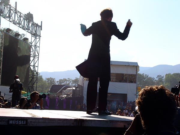 Paléo Festival 2006: Dionysos, Grande Scène, mardi 18 juillet 2006.