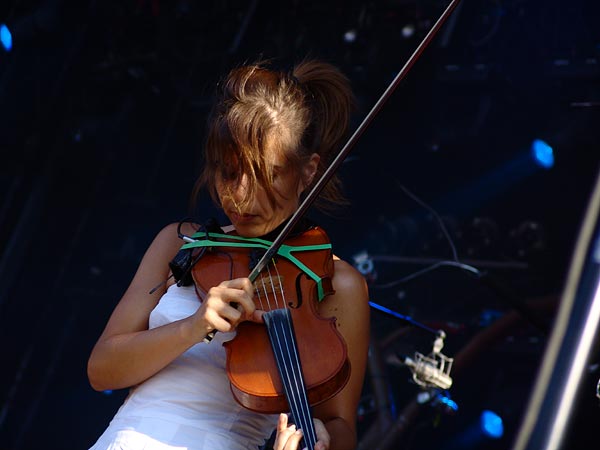 Paléo Festival 2006: Dionysos, Grande Scène, mardi 18 juillet 2006.