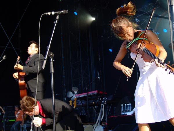 Paléo Festival 2006: Dionysos, Grande Scène, mardi 18 juillet 2006.