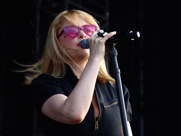 Paléo Festival 2006: Goldfrapp, Grande Scène, mercredi 19 juillet 2006.