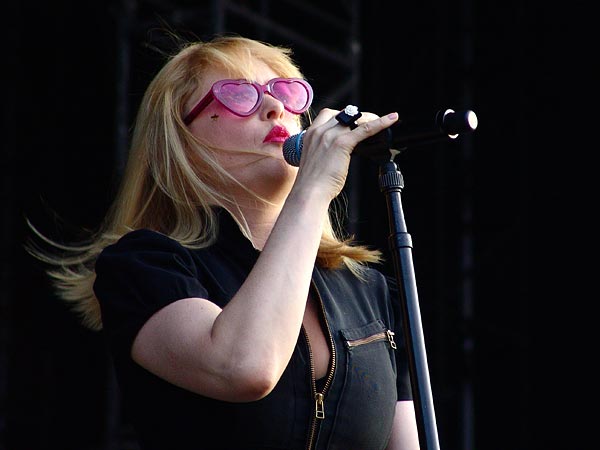 Paléo Festival 2006: Goldfrapp, Grande Scène, mercredi 19 juillet 2006.