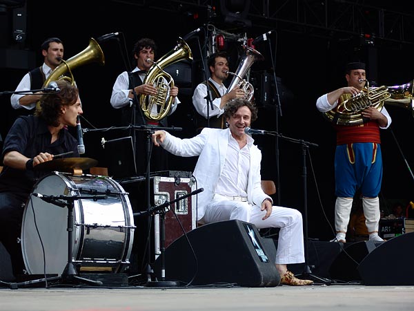 Paléo Festival 2006: Goran Bregovic, Grande Scène, jeudi 20 juillet 2006.