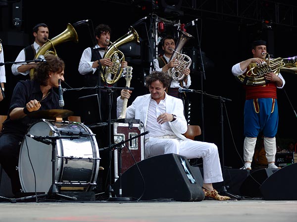 Paléo Festival 2006: Goran Bregovic, Grande Scène, jeudi 20 juillet 2006.