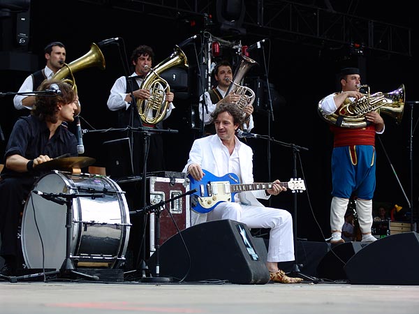 Paléo Festival 2006: Goran Bregovic, Grande Scène, jeudi 20 juillet 2006.