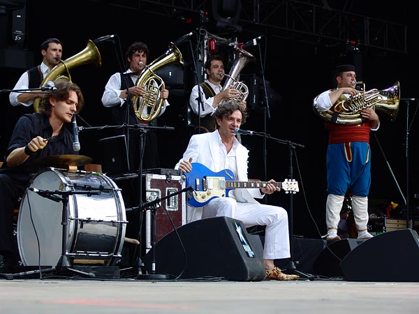 Paléo Festival 2006: Goran Bregovic, Grande Scène, jeudi 20 juillet 2006.