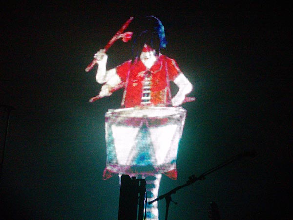 Paléo Festival 2006: Indochine, Grande Scène, dimanche 23 juillet 2006.