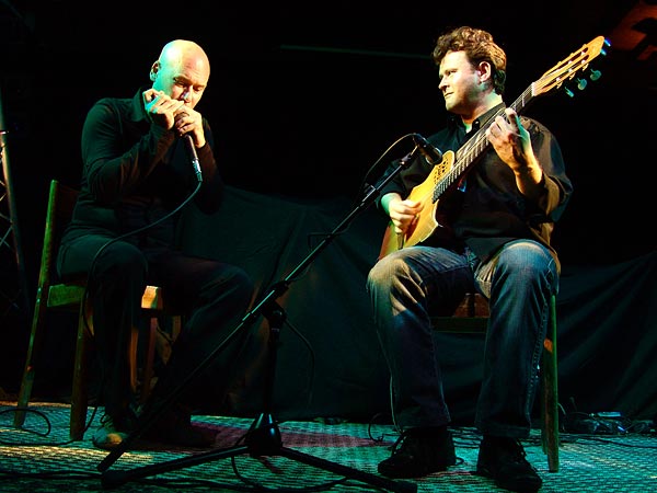 Sylvain Luc & Olivier Ker Ourio, Oron World Festival, jeudi 3 août 2006.