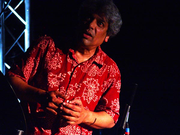 Trilok Gurtu, Oron World Festival, vendredi 4 août 2006.