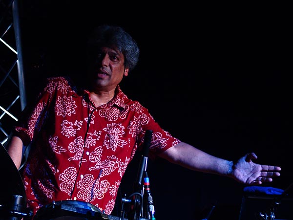 Trilok Gurtu, Oron World Festival, vendredi 4 août 2006.