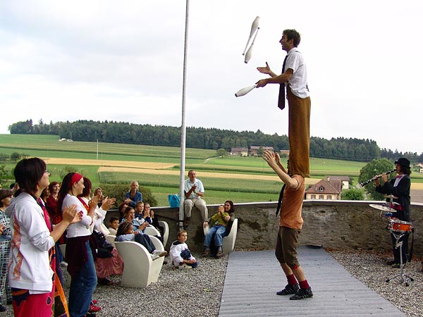 Clowns in Liberta, Oron World Festival, samedi 5 août 2006.