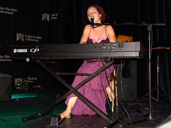 Casino Music Awards 2007: Lila Cruz, July 14, Salon La Baule, Casino Barrière, Montreux