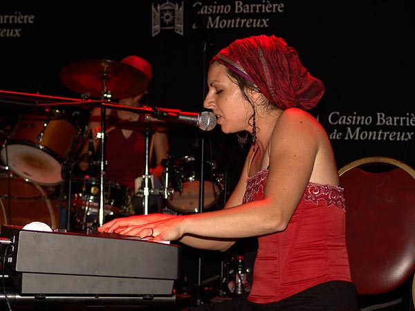 Casino Music Awards 2007: Lila Cruz, July 20, Salon La Baule, Casino Barrière, Montreux