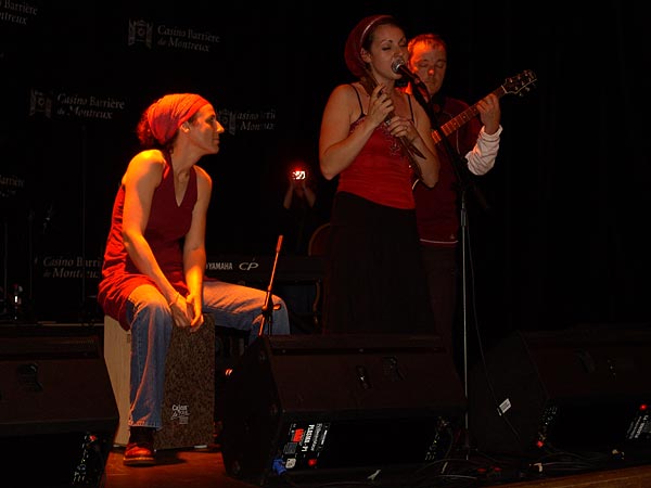 Casino Music Awards 2007: Lila Cruz, July 20, Salon La Baule, Casino Barrière, Montreux