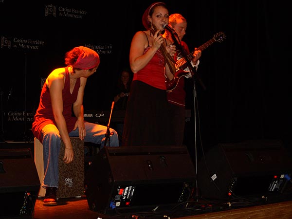 Casino Music Awards 2007: Lila Cruz, July 20, Salon La Baule, Casino Barrière, Montreux