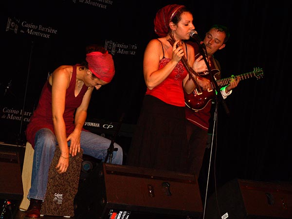 Casino Music Awards 2007: Lila Cruz, July 20, Salon La Baule, Casino Barrière, Montreux