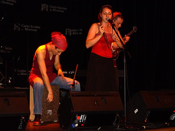 Casino Music Awards 2007: Lila Cruz, July 20, Salon La Baule, Casino Barrière, Montreux