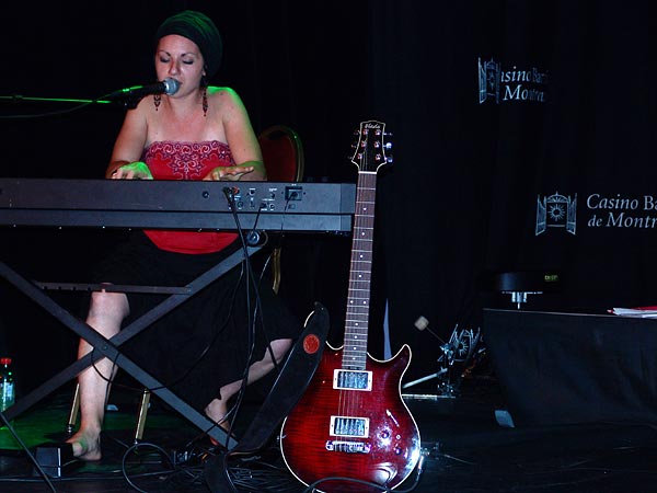 Casino Music Awards 2007: Lila Cruz, July 21, Salon La Baule, Casino Barrière, Montreux