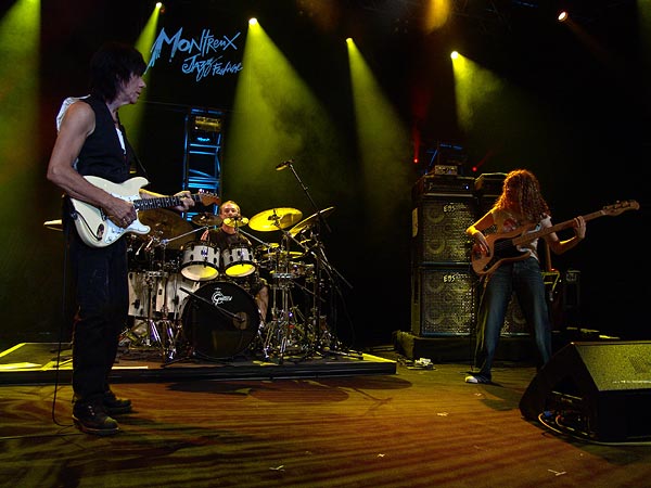 Montreux Jazz Festival 2007: Jeff Beck (feat. Vinnie Colaiuta on drums, Jason Rebello on keyboards and Tal Wilkenfeld on bass), July 15, Auditorium Stravinski