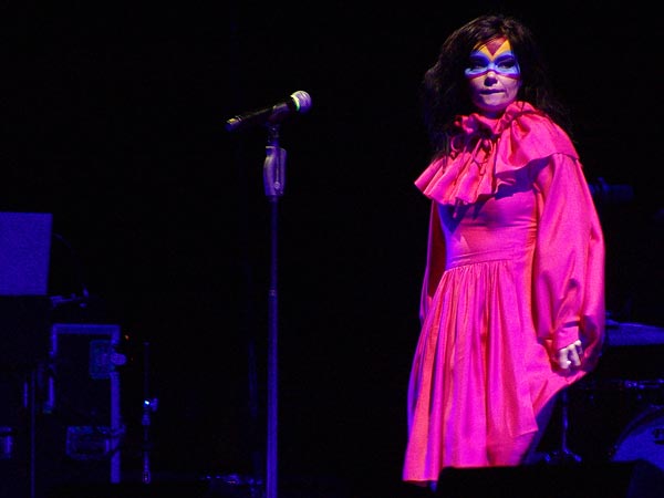 Paléo Festival 2007: Björk, Grande Scène, mercredi 25 juillet 2007.