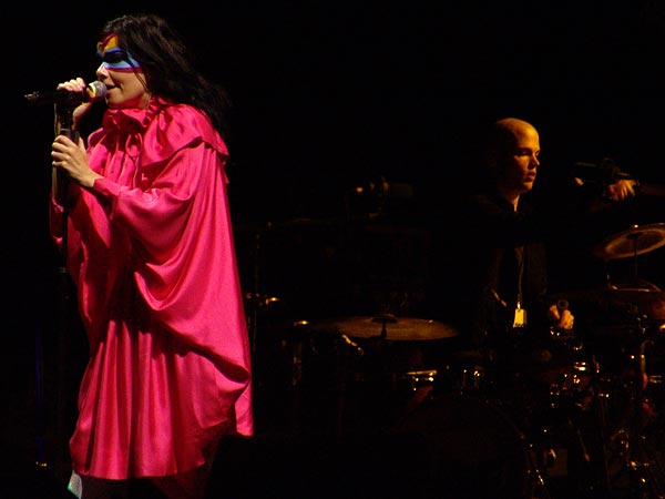 Paléo Festival 2007: Björk, Grande Scène, mercredi 25 juillet 2007.