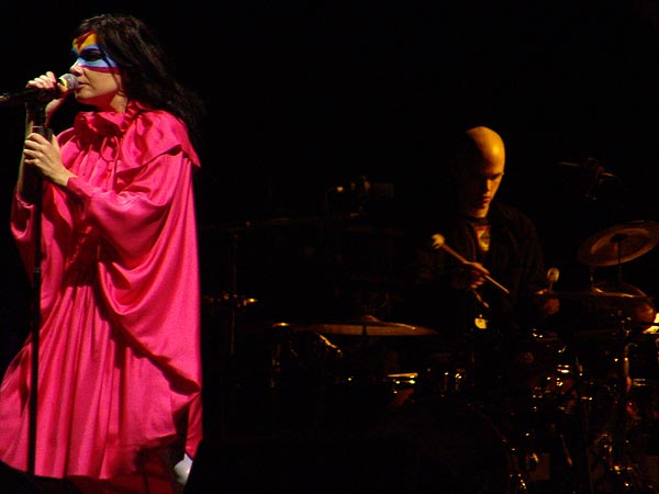 Paléo Festival 2007: Björk, Grande Scène, mercredi 25 juillet 2007.