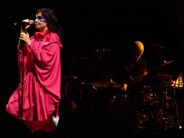 Paléo Festival 2007: Björk, Grande Scène, mercredi 25 juillet 2007.