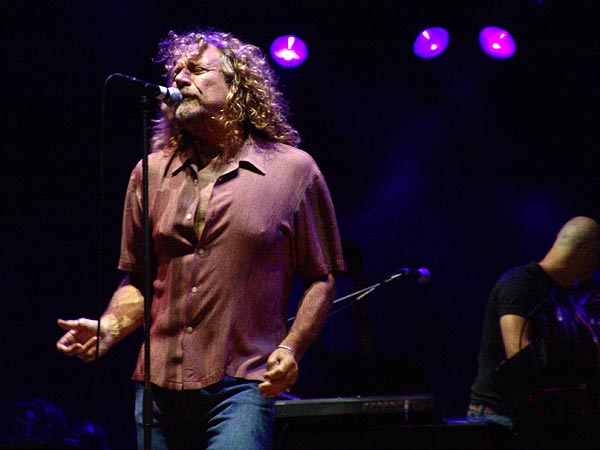 Paléo Festival 2007: Robert Plant, Grande Scène, jeudi 26 juillet 2007.