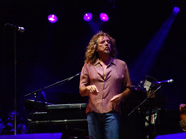 Paléo Festival 2007: Robert Plant, Grande Scène, jeudi 26 juillet 2007.