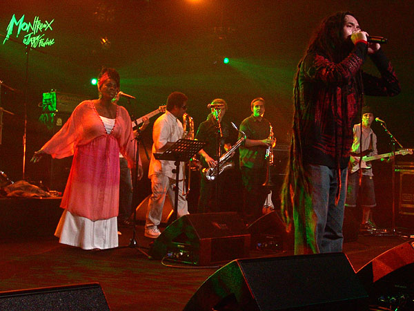 Montreux Jazz Festival 2008: Asher Selector presents Reggae in Unity feat. The Najavibes Band & Matic Horns & Guests (Quique Neira, Earl 16 & many more), July 5, Miles Davis Hall