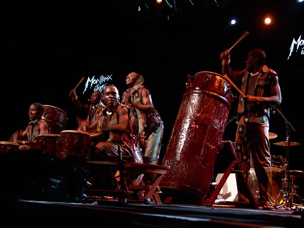 Montreux Jazz Festival 2008: Ayekoo Drummers of Ghana, July 6, Auditorium Stravinski