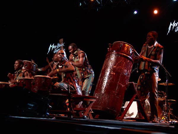 Montreux Jazz Festival 2008: Ayekoo Drummers of Ghana, July 6, Auditorium Stravinski