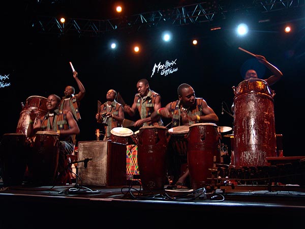 Montreux Jazz Festival 2008: Ayekoo Drummers of Ghana, July 6, Auditorium Stravinski