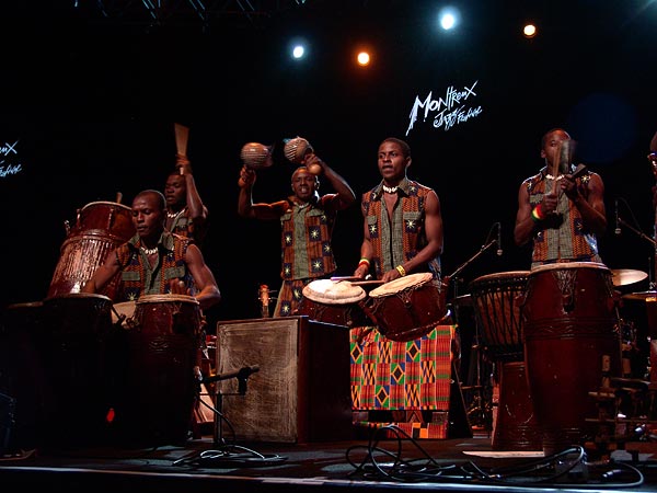 Montreux Jazz Festival 2008: Ayekoo Drummers of Ghana, July 6, Auditorium Stravinski