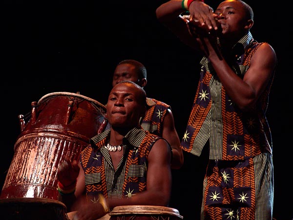 Montreux Jazz Festival 2008: Ayekoo Drummers of Ghana, July 6, Auditorium Stravinski