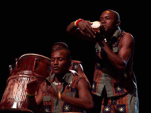 Montreux Jazz Festival 2008: Ayekoo Drummers of Ghana, July 6, Auditorium Stravinski