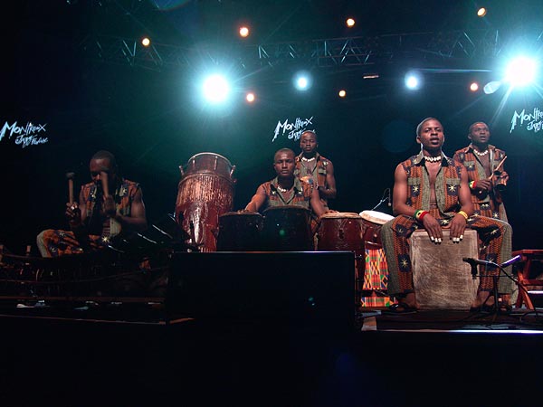 Montreux Jazz Festival 2008: Ayekoo Drummers of Ghana, July 6, Auditorium Stravinski