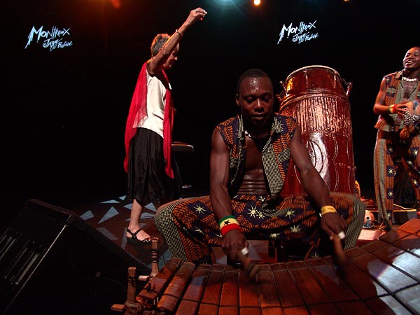 Montreux Jazz Festival 2008: Ayekoo Drummers of Ghana, July 6, Auditorium Stravinski