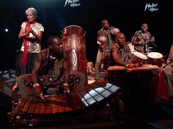 Montreux Jazz Festival 2008: Ayekoo Drummers of Ghana, July 6, Auditorium Stravinski