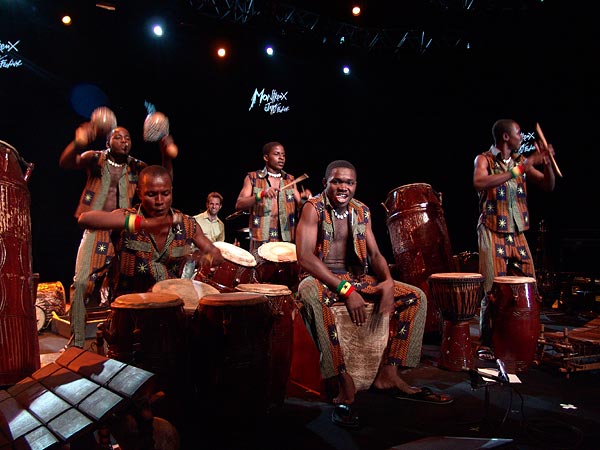 Montreux Jazz Festival 2008: Ayekoo Drummers of Ghana, July 6, Auditorium Stravinski