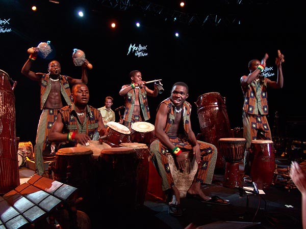 Montreux Jazz Festival 2008: Ayekoo Drummers of Ghana, July 6, Auditorium Stravinski