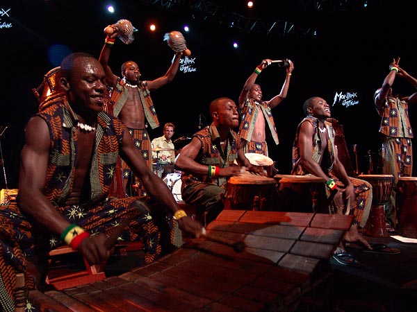 Montreux Jazz Festival 2008: Ayekoo Drummers of Ghana, July 6, Auditorium Stravinski