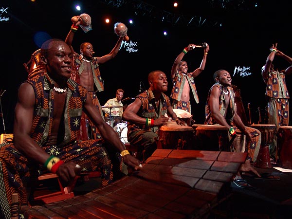 Montreux Jazz Festival 2008: Ayekoo Drummers of Ghana, July 6, Auditorium Stravinski