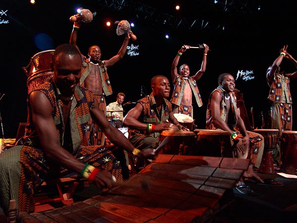 Montreux Jazz Festival 2008: Ayekoo Drummers of Ghana, July 6, Auditorium Stravinski